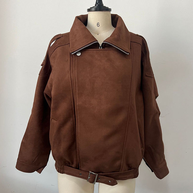 Women's Casual Zip Up Jacket by FitiqueFit