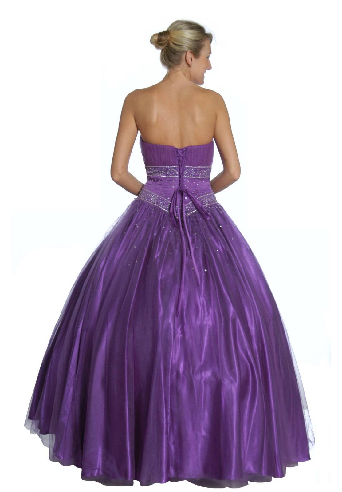 CLEARANCE - Juliet 1093 Princess Ball Gown Sweetheart Bead Lace Up Back by DiscountDressShop