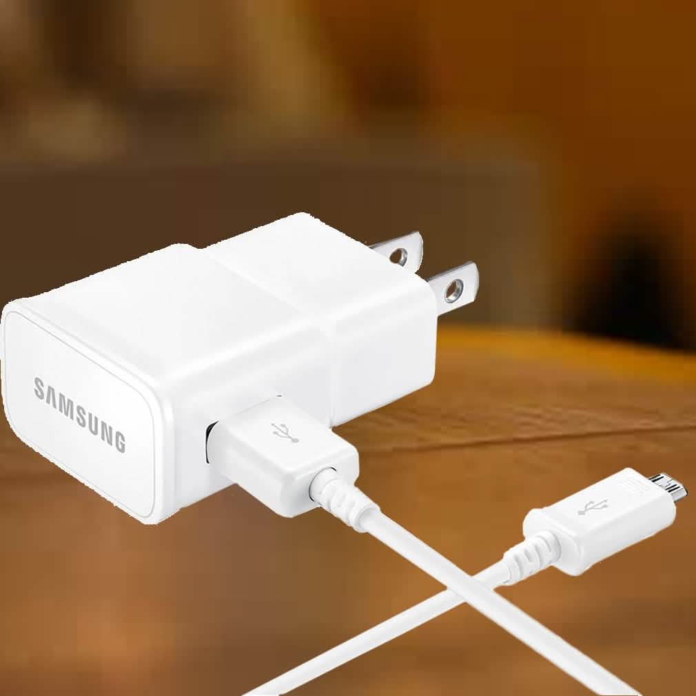 2-Pack: Samsung Adaptive Fast Charger with 4 Foot USB-C Cable by DailySale