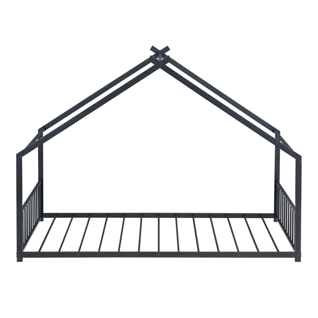 Metal House Bed by Unique Piece Furniture
