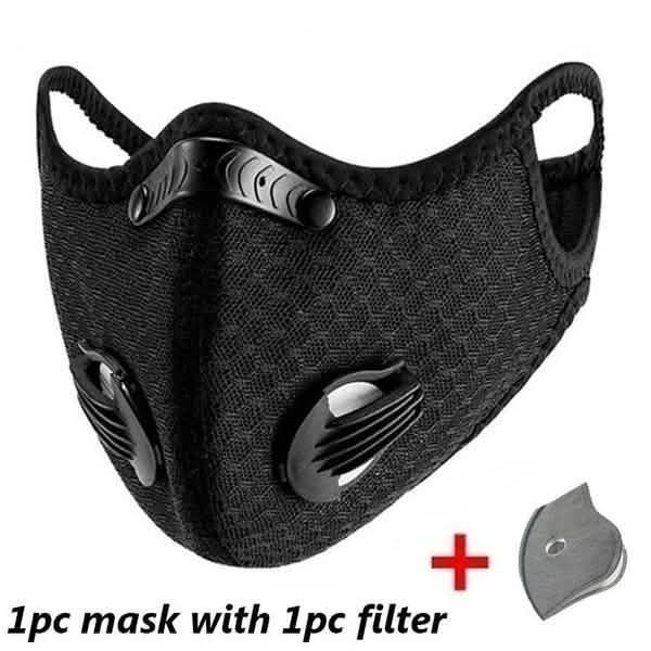 11-Piece Set: Breathable Bacteria-Proof Sport Face Mask with Activated Carbon PM 2.5 by DailySale