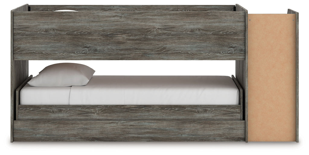 Frandern - Twin Over Twin Loft Bed - Gray by Unique Piece Furniture