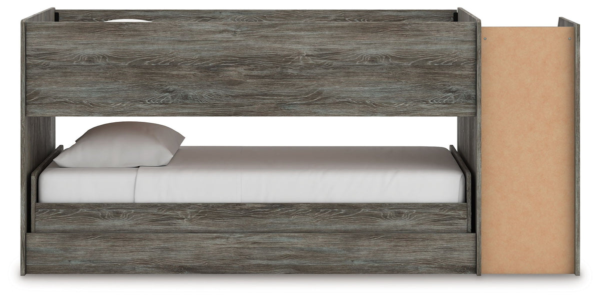 Frandern - Twin Over Twin Loft Bed - Gray by Unique Piece Furniture