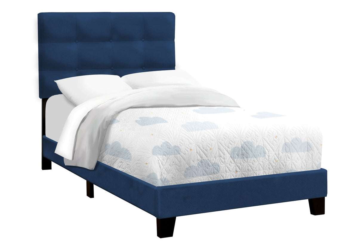 Bed, Upholstered, Frame Only, Transitional by Unique Piece Furniture