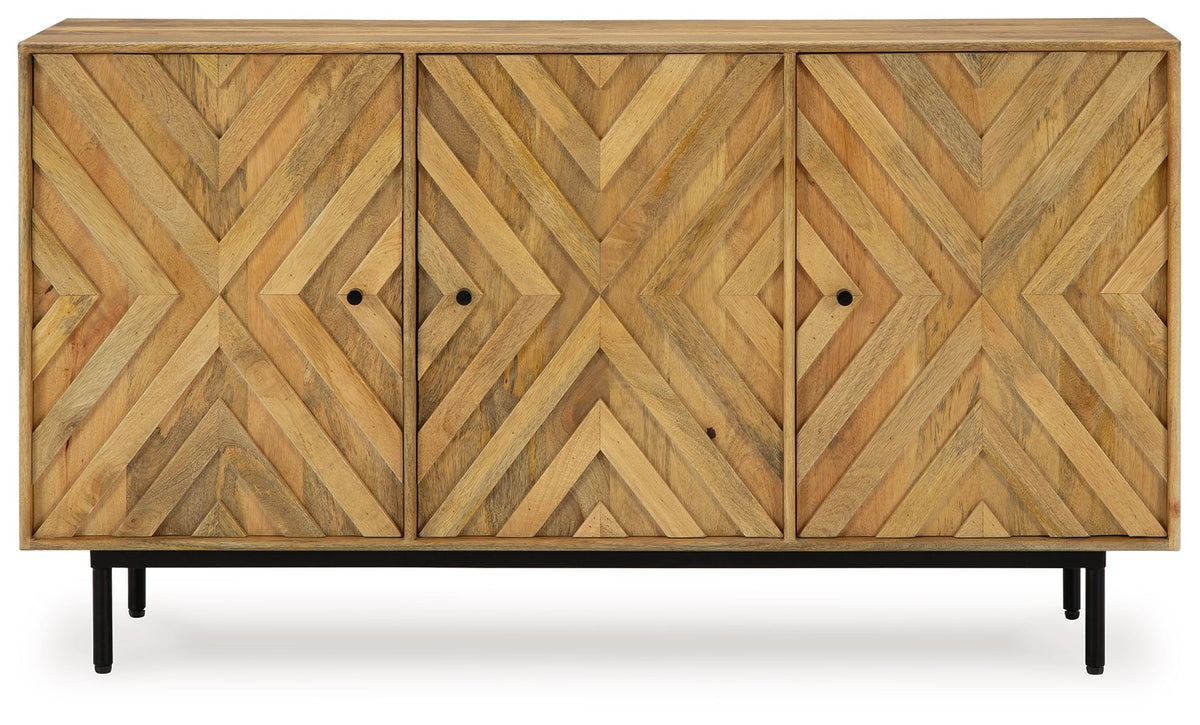 Cadewick - Accent Cabinet - Natural by Unique Piece Furniture