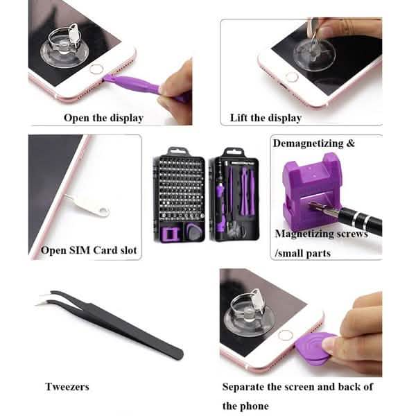 115-in-1 Mini Precision Screwdriver Set by DailySale