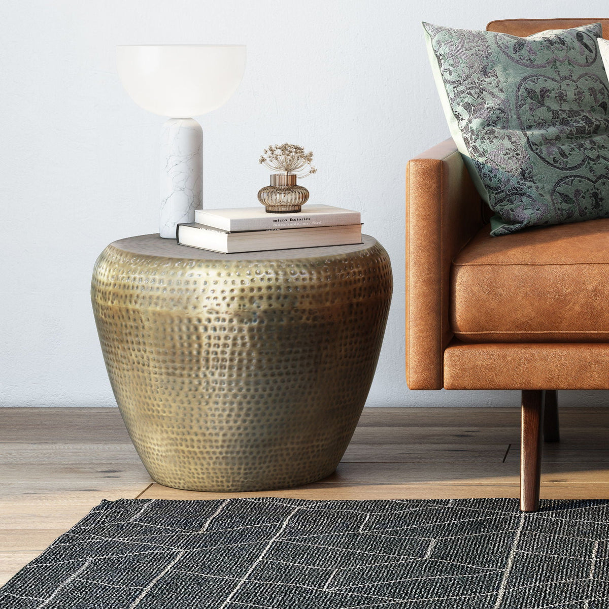 Preston - Handcrafted Metal Side Table by Unique Piece Furniture