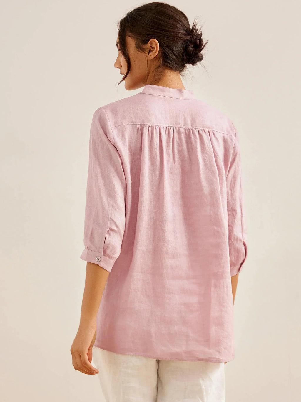 100% Linen Dress Shirt JOANNA by LINTICO