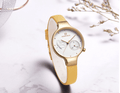 Elegant Women's Analog Quartz Watch With Leather Belt Waterproof Wristwatch Excellent Design Perfect Gift by Stevvex