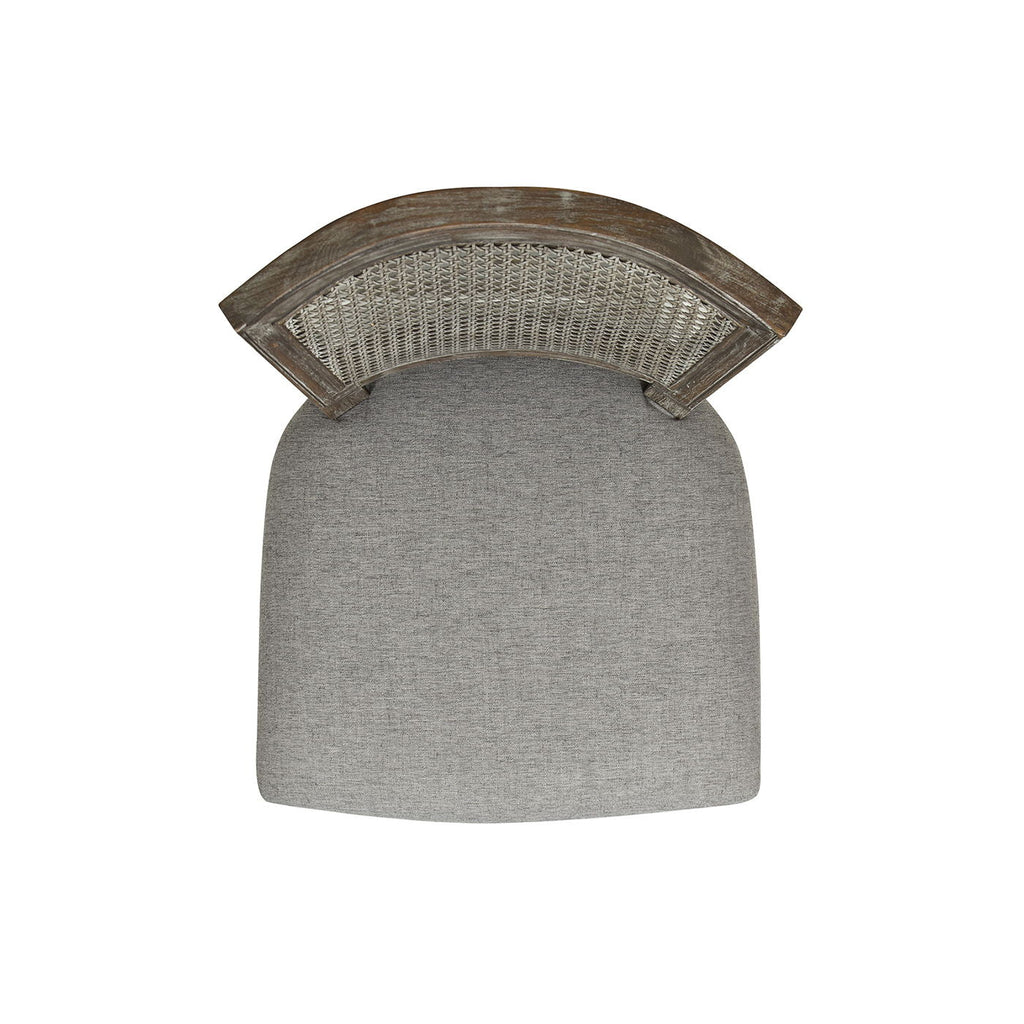 Triomphe - Rattan Wicker High Back Armless Counter Bar Stool by Unique Piece Furniture