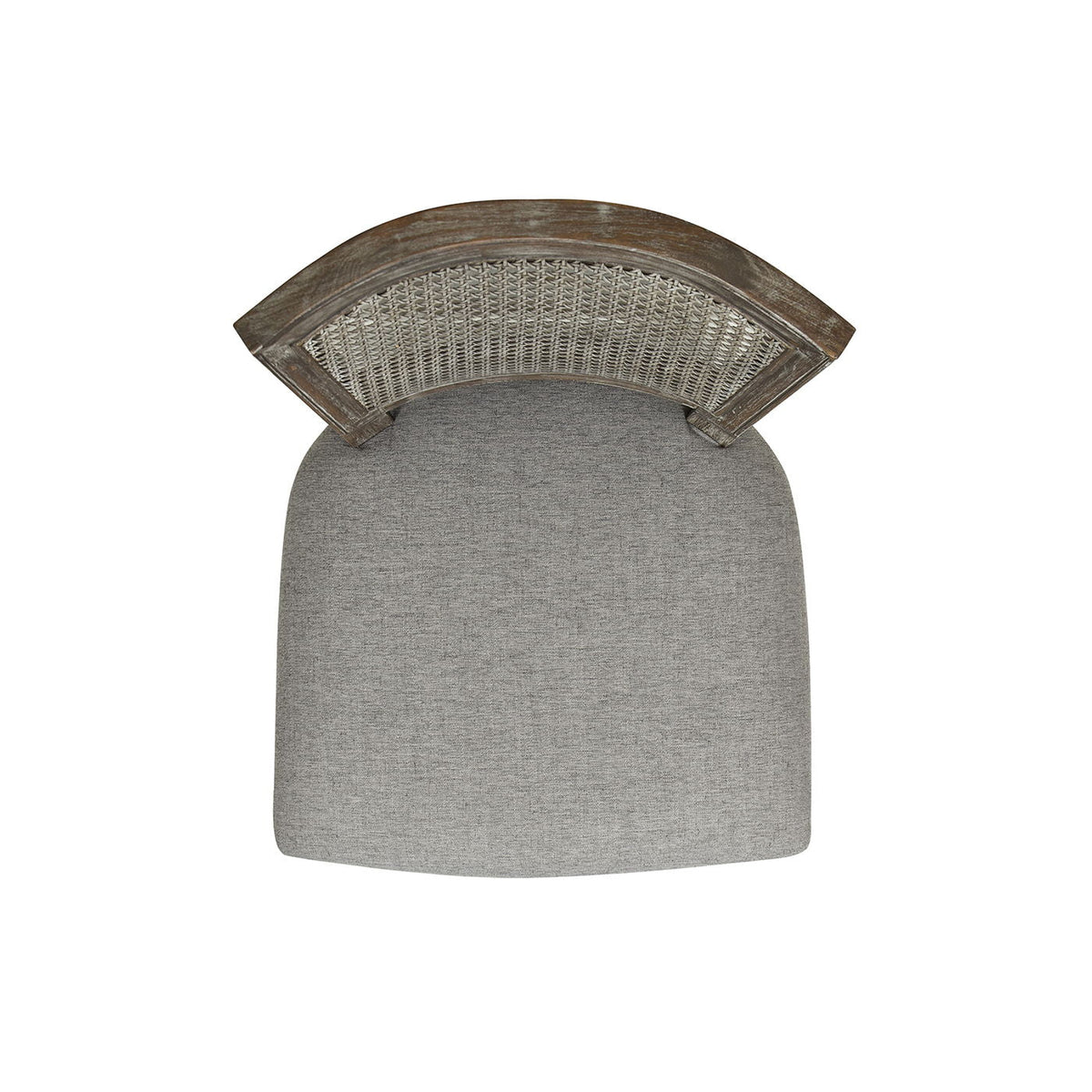 Triomphe - Rattan Wicker High Back Armless Counter Bar Stool by Unique Piece Furniture