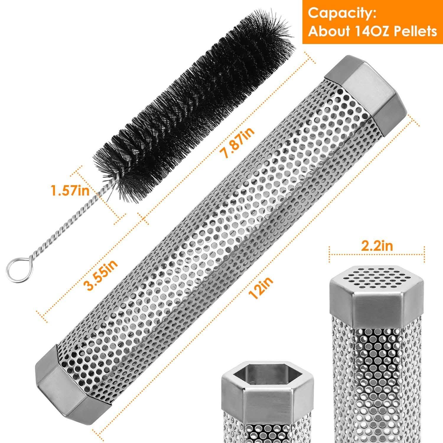 12-Inch Stainless Steel BBQ Grill Smoker Tube by DailySale