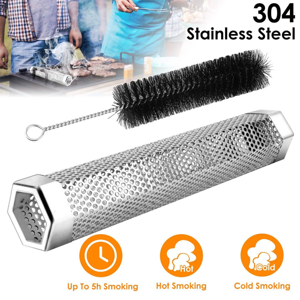 12-Inch Stainless Steel BBQ Grill Smoker Tube by DailySale
