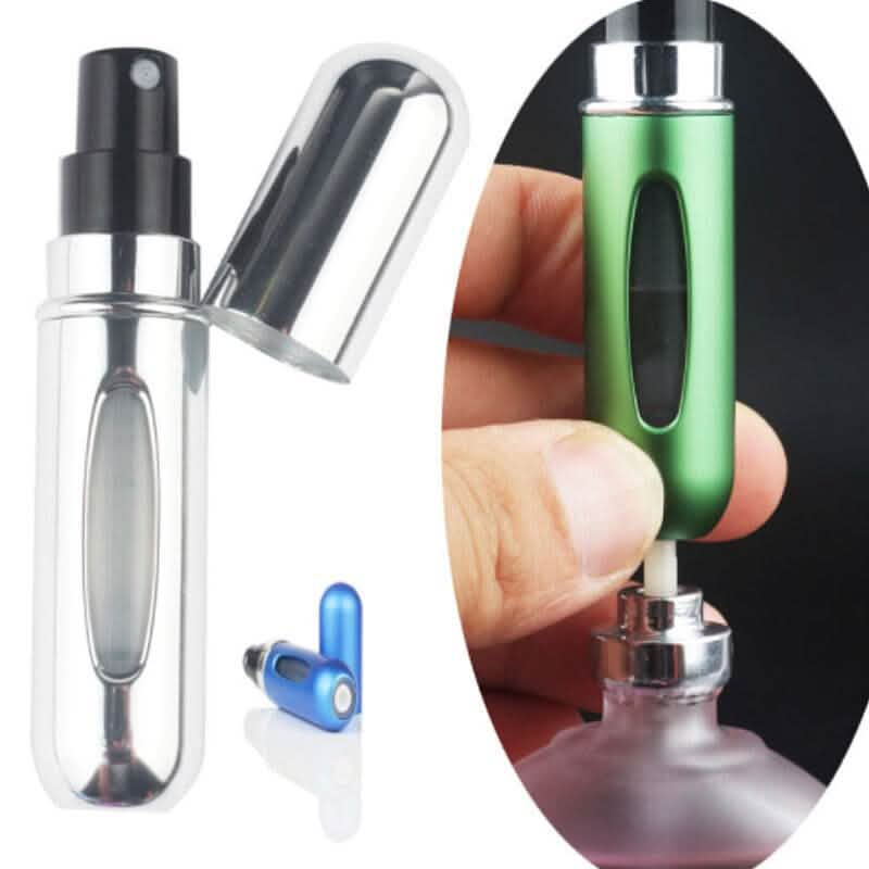 12-Pack: Portable Mini Refillable Perfume Atomizer Bottle by DailySale