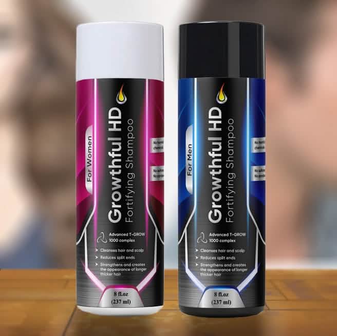 Growthful HD Fortifying Shampoo For Men and Women by DailySale