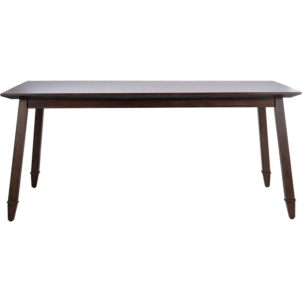 Brayson Walnut Rectangular Dining Table 67 Inch Wide by ShipItFurniture