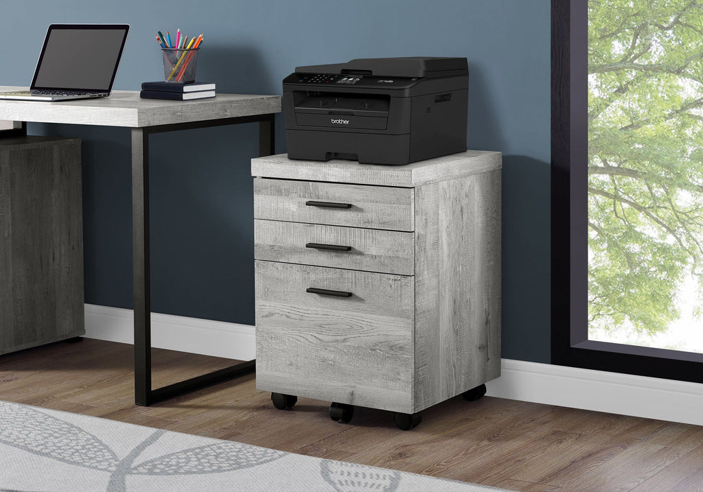 File Cabinet, Rolling Mobile, Storage Drawers, Printer Stand, Office, Contemporary & Modern by Unique Piece Furniture