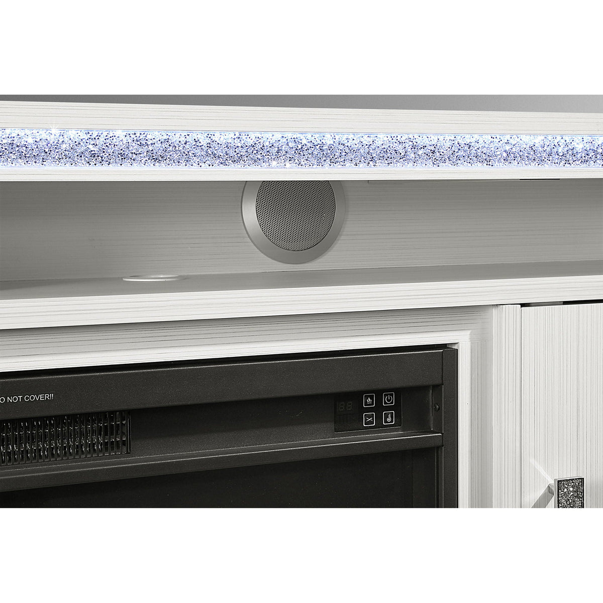 Almera - Fireplace With Adjustable Temperature And LED Options by Unique Piece Furniture