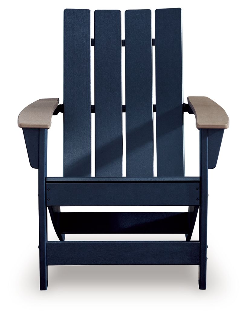 East Beach - Adirondack Chair - Black / Beige by Unique Piece Furniture
