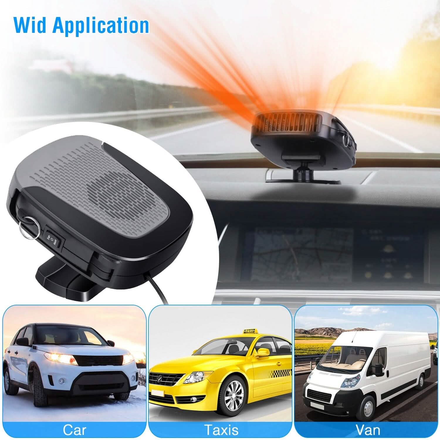 12V 150W Portable Car Auto Heater by DailySale