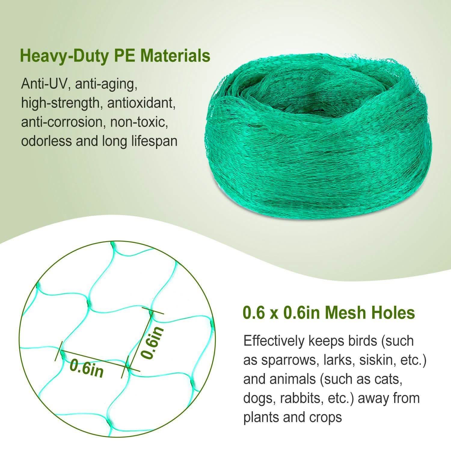 13 x 33 Ft. Garden Net by DailySale