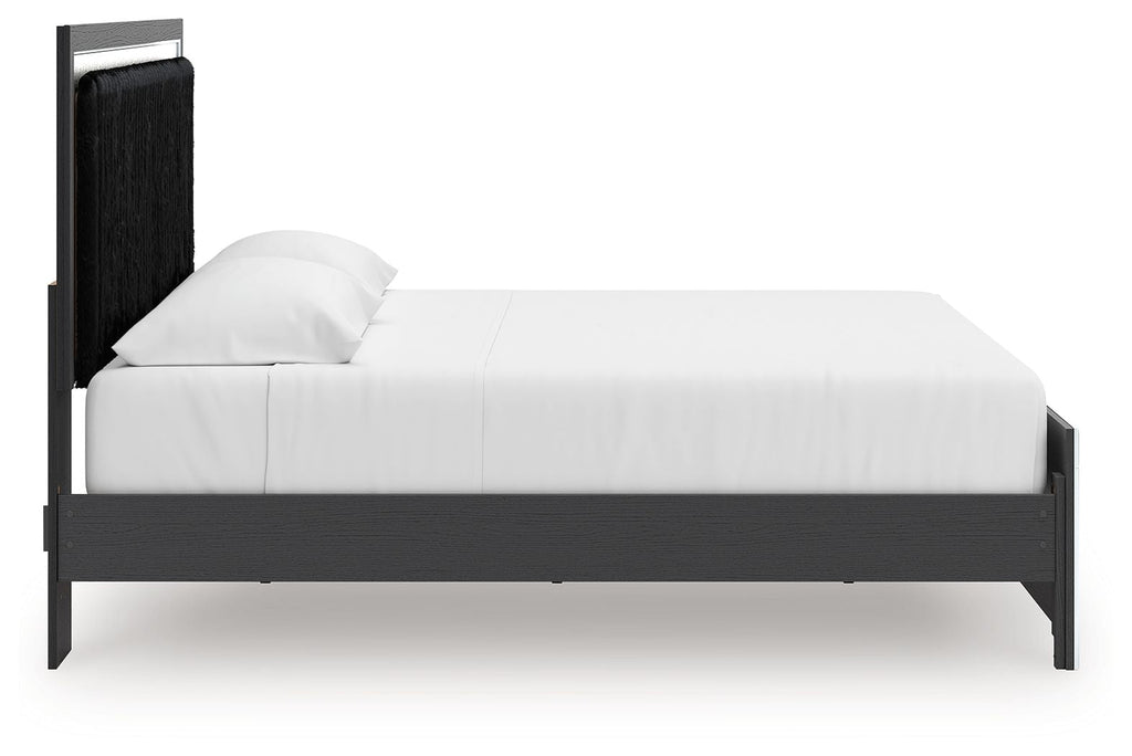 Zuraleus - Upholstered Panel Platform Bed With Roll Slats by Unique Piece Furniture