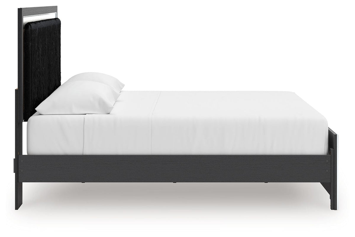 Zuraleus - Upholstered Panel Platform Bed With Roll Slats by Unique Piece Furniture