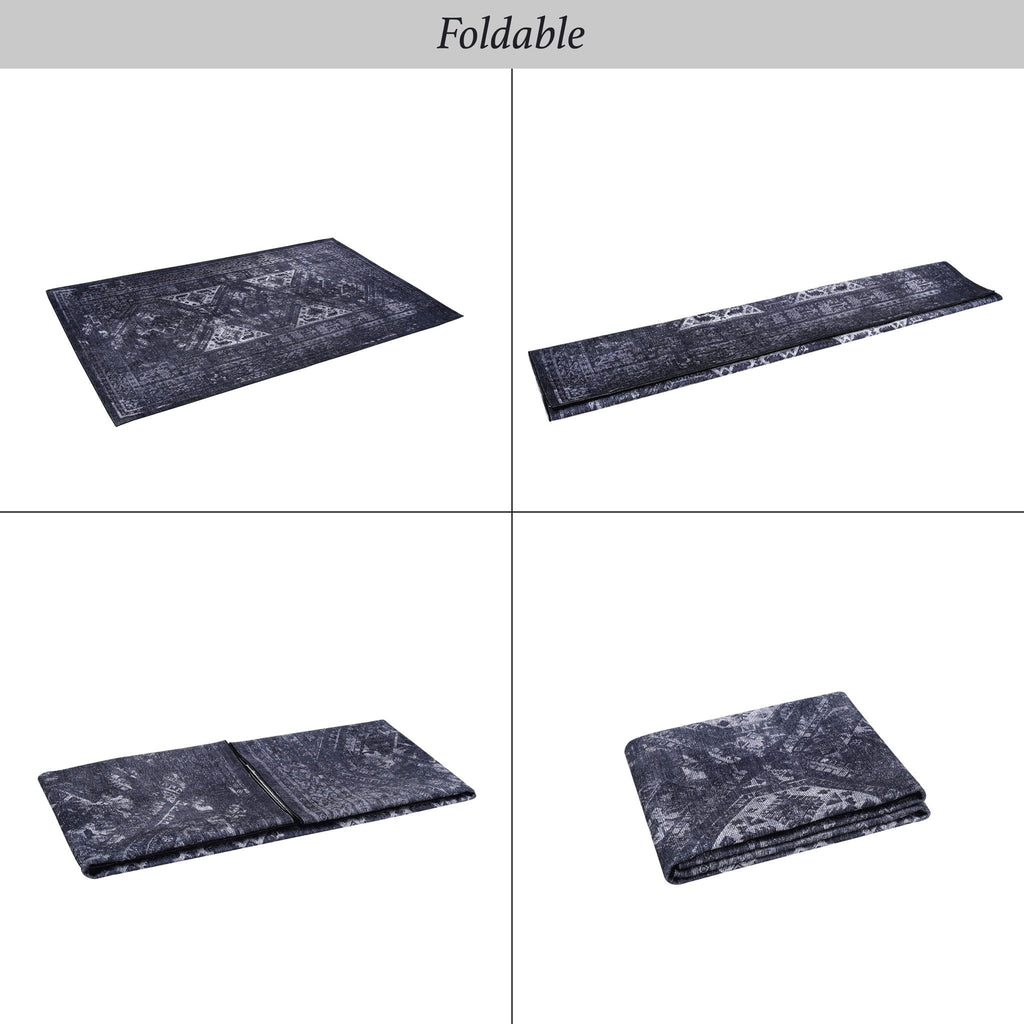 Maval - Trendy Area Rug, Washable by Unique Piece Furniture