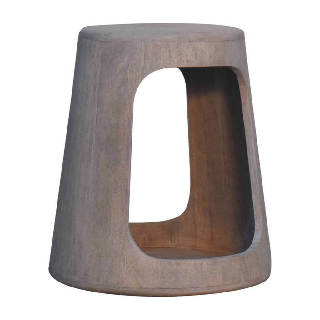 Open Side Table - Gray Ash by Unique Piece Furniture