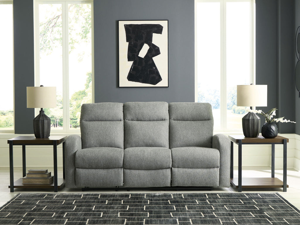 Gauntlet - Reclining Sofa - Sterling by Unique Piece Furniture