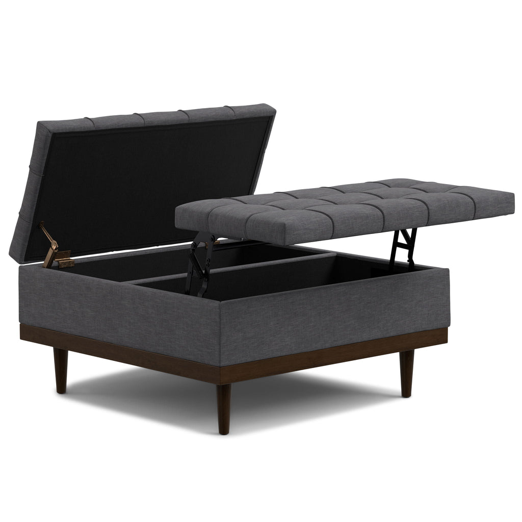 Mariah - Upholstered Lift Top Table Storage Ottoman by Unique Piece Furniture