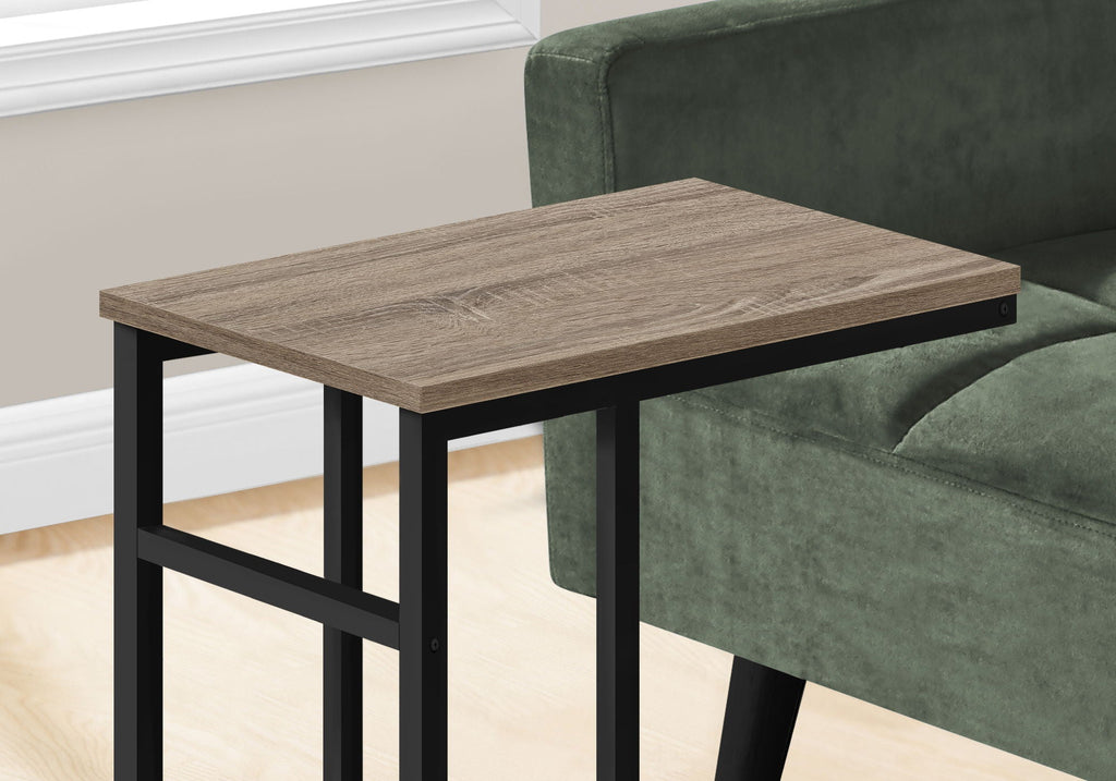 Accent Table, C - Shaped, Contemporary & Modern, Versatile Use by Unique Piece Furniture