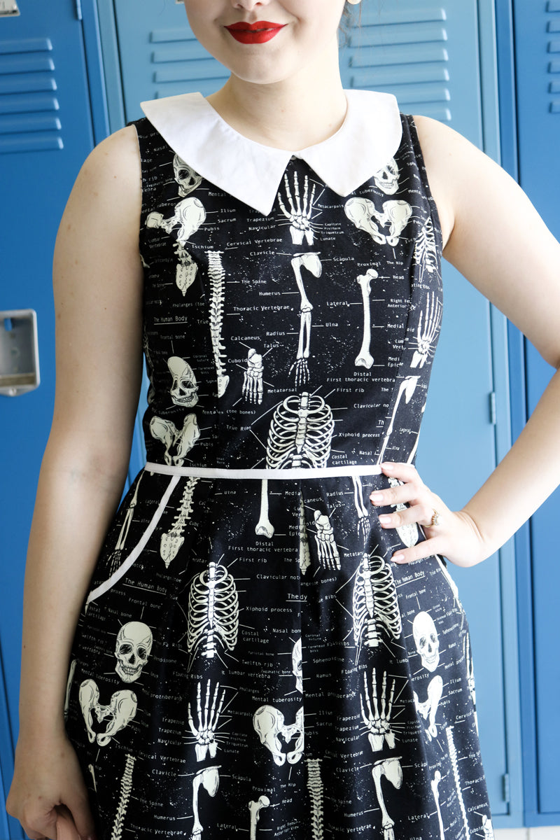 Glow Anatomically Correct Collared Dress by Retrolicious