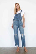 SLIM STRAIGHT OVERALLS by Wild and Free Boutique