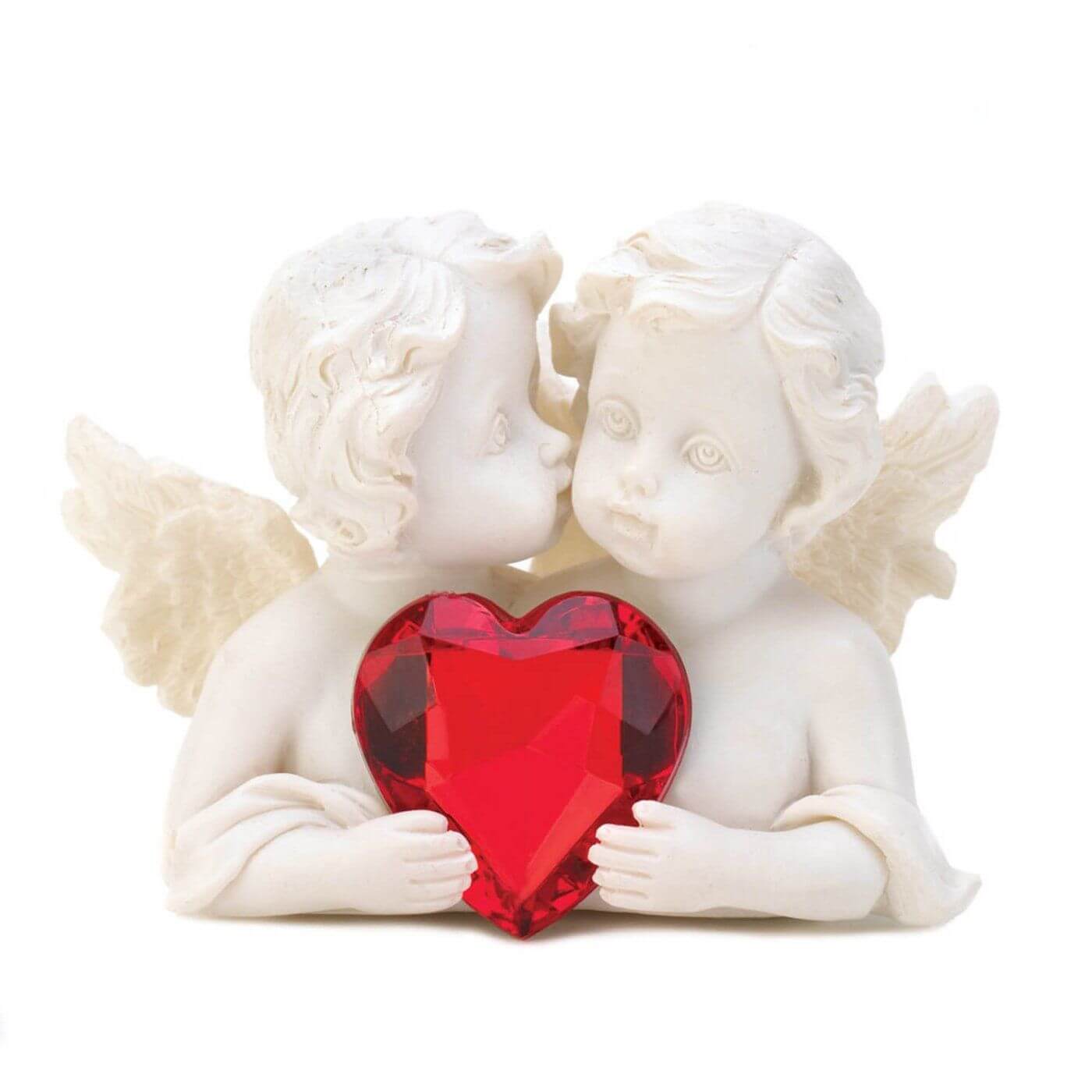 Two in Love Cherub Angels Figurine by FairyGlen Store