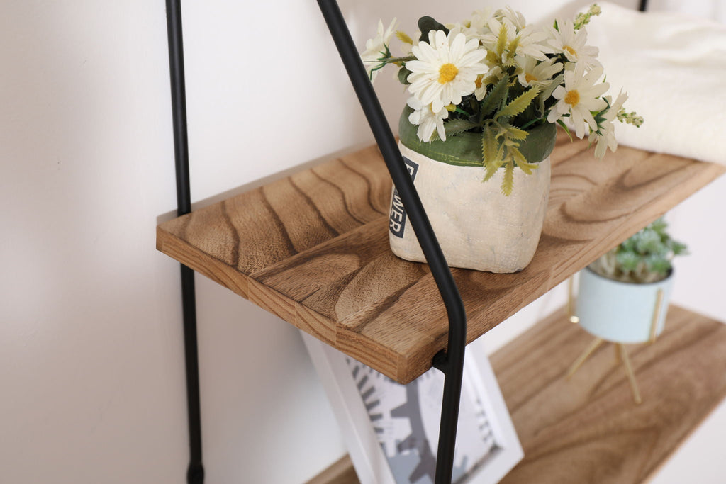 Gardenia - Wall Mounted Wall Storage, Decorative Hanging Display by Unique Piece Furniture