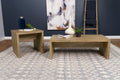 Lynette 2-piece Rectangular Coffee and End Table Set Mango by Unique Piece Furniture