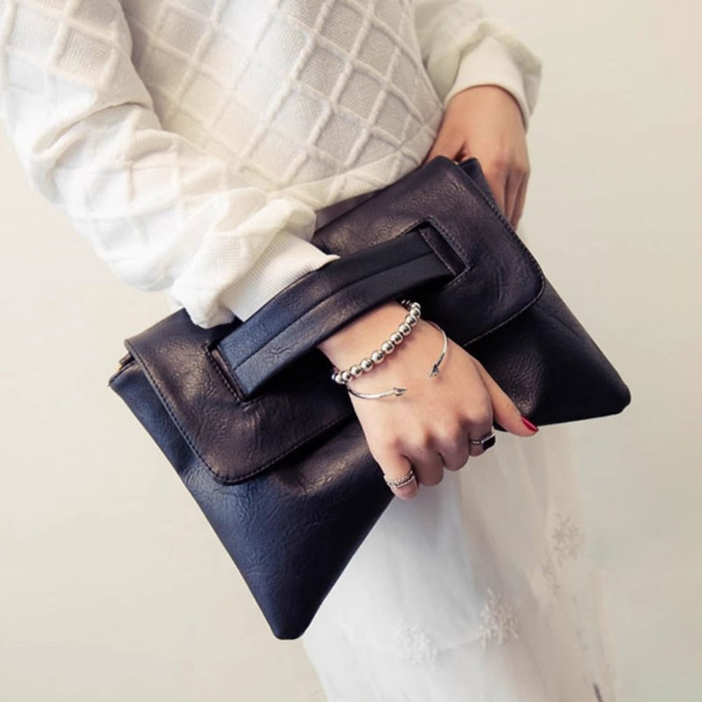 Large capacity clutch purse evening clutch bag envelope bag by SHOMICOBOUTIQUE