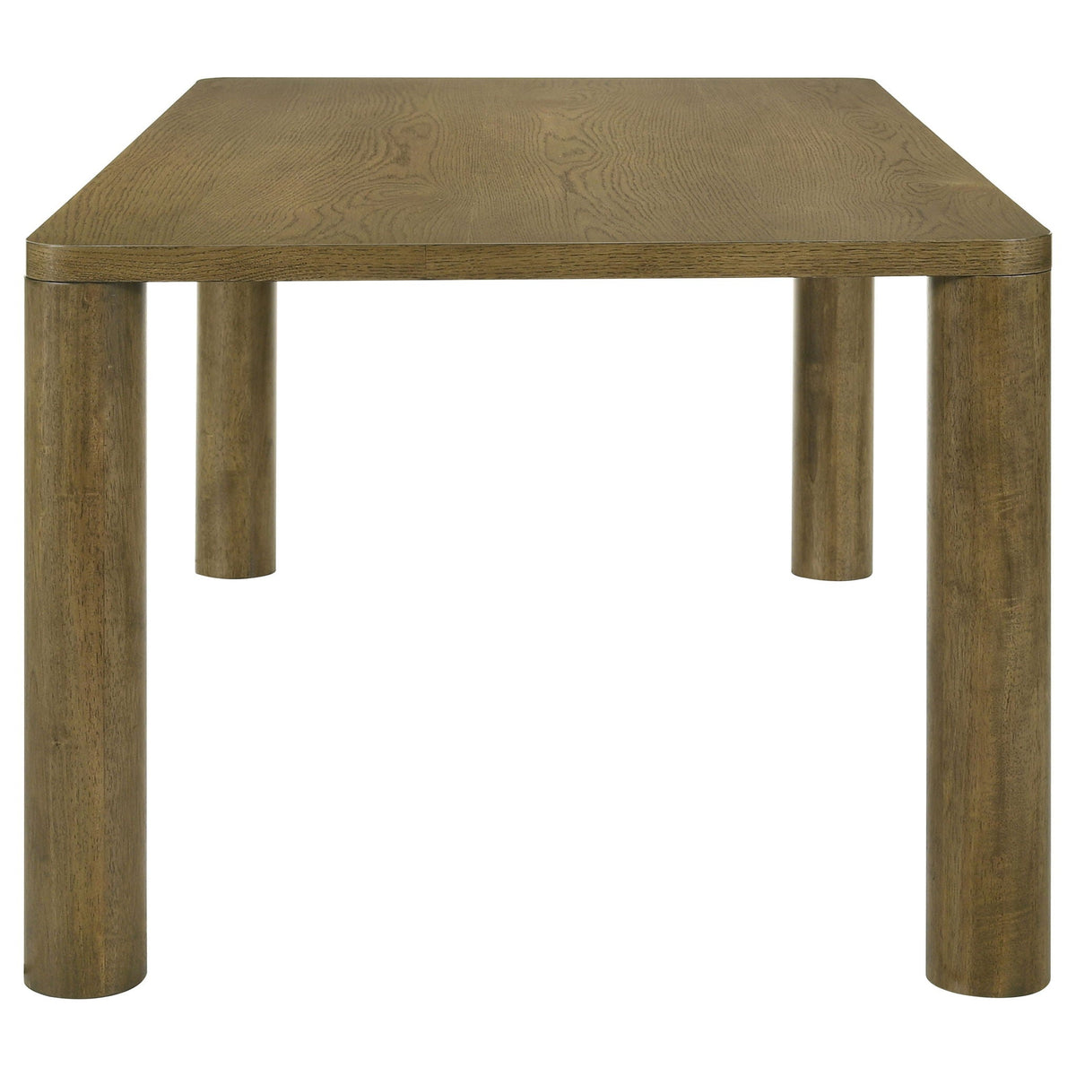Castlewood 71-inch Rectangular Wood Dining Table Brown Oak by Unique Piece Furniture