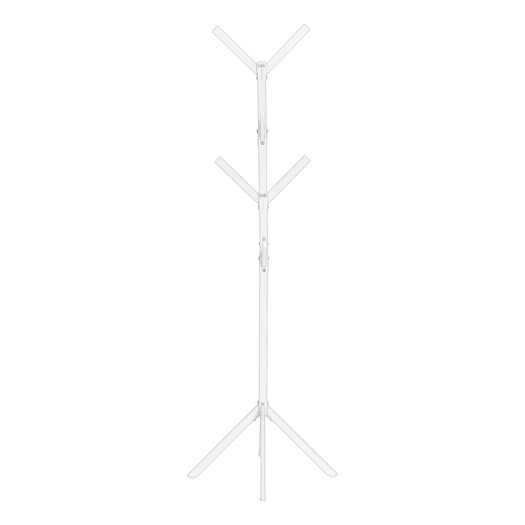 Coat Rack, Hall Tree, Free Standing, 8 Hooks, Entryway, Contemporary & Modern by Unique Piece Furniture