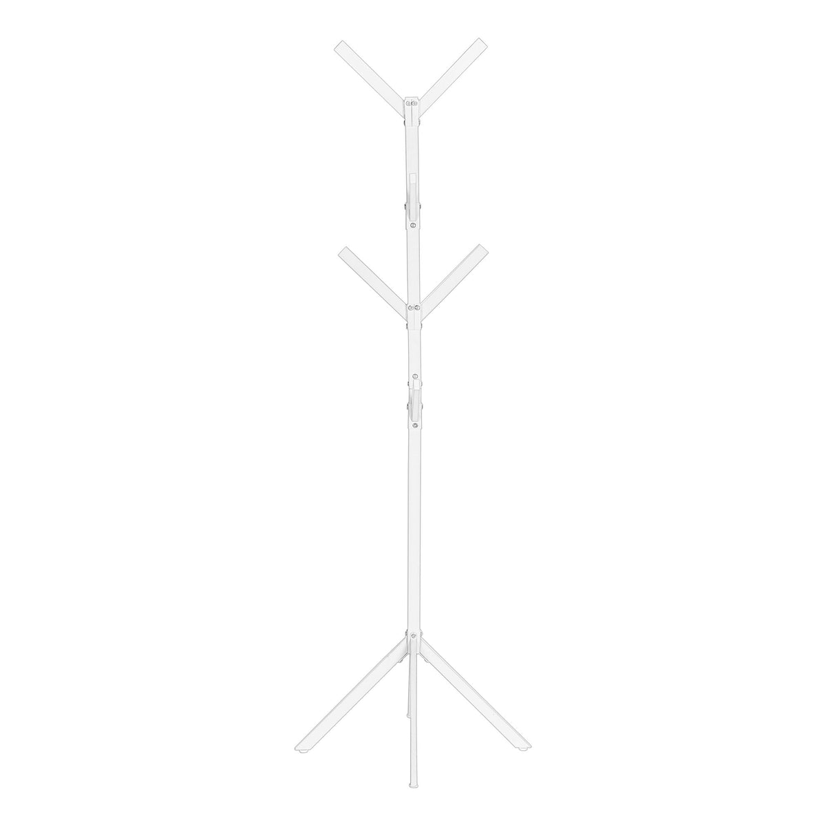 Coat Rack, Hall Tree, Free Standing, 8 Hooks, Entryway, Contemporary & Modern by Unique Piece Furniture