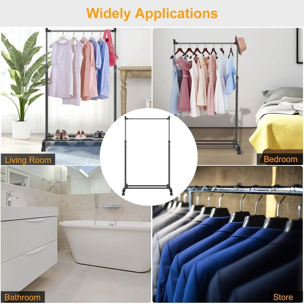 15 kg./33 lbs. Height Adjustable Garment Racks by DailySale
