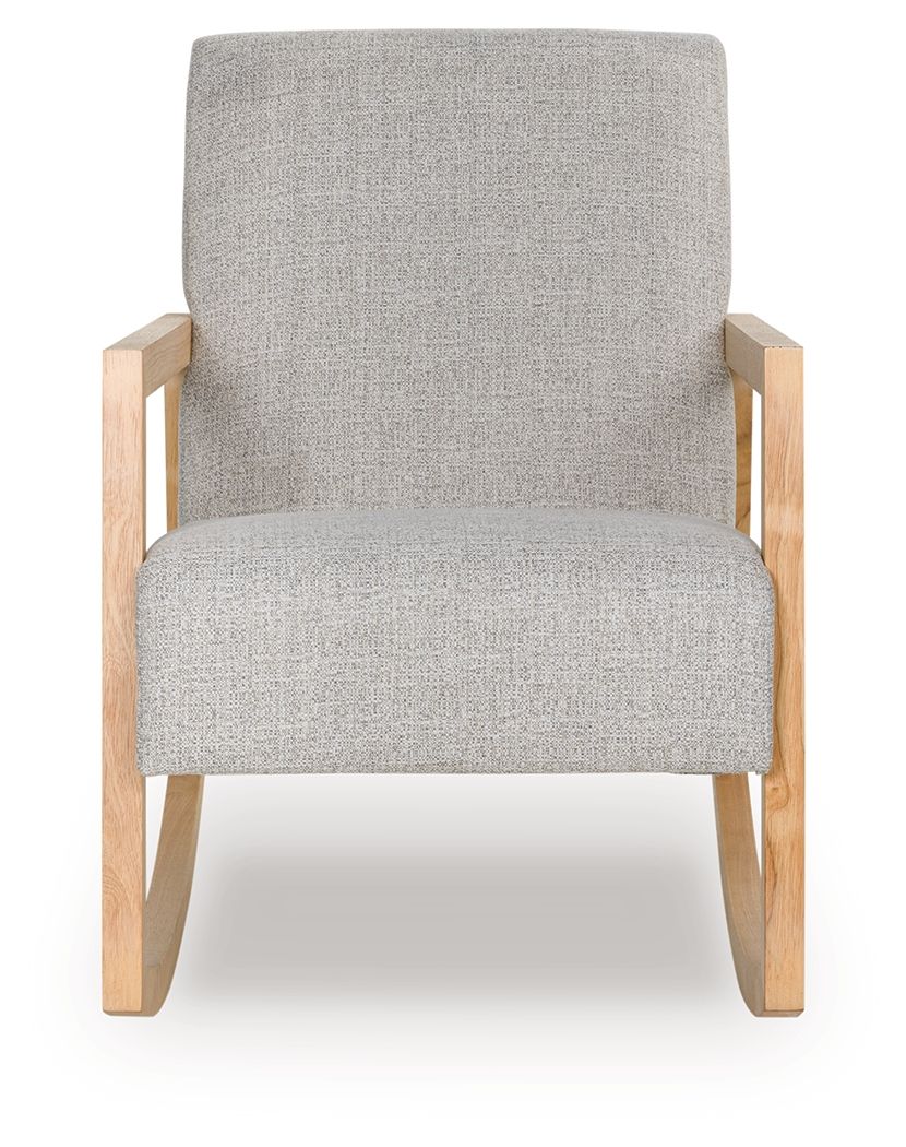 Wychworth - Accent Chair - Gray / Natural by Unique Piece Furniture