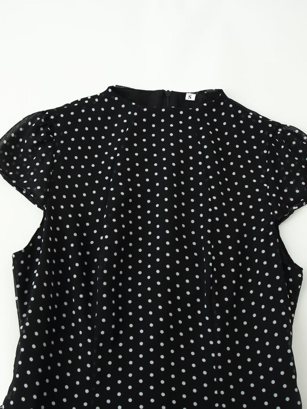 Women Polka Dot Waist Controlled Dress by Ragazza