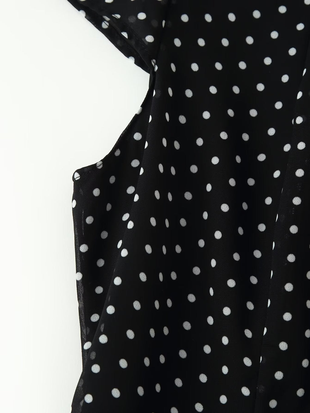 Women Polka Dot Waist Controlled Dress by Ragazza