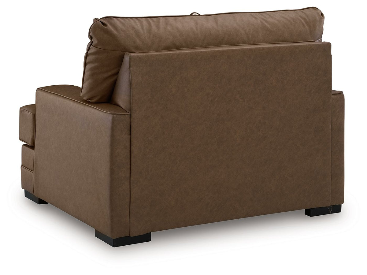 VillaCourt - Chair And A Half - Caramel by Unique Piece Furniture