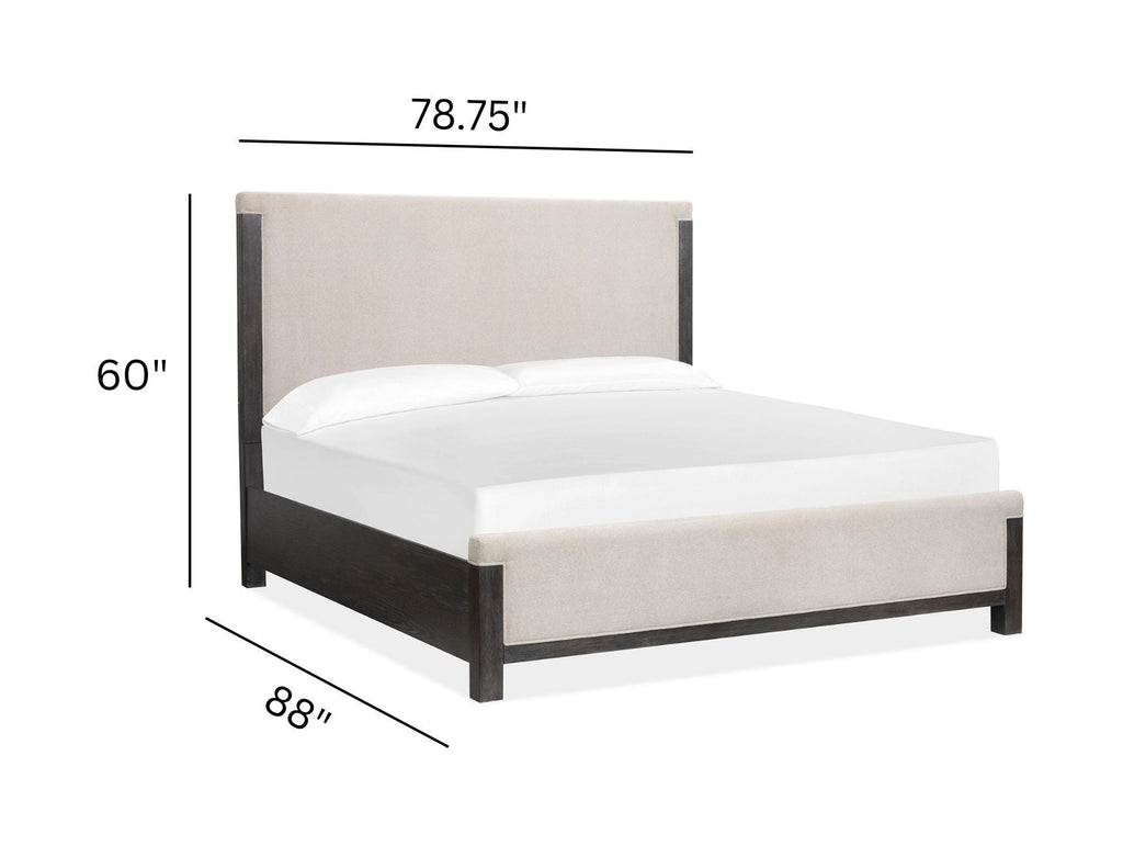 Plum Creek - Upholstered Panel Bed by Unique Piece Furniture