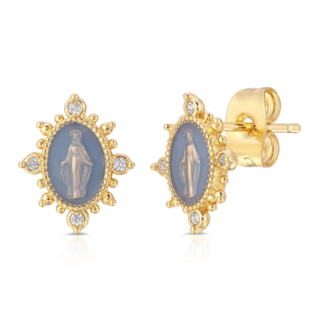 Lady Lourdes Stud - French Blue by Joy Dravecky