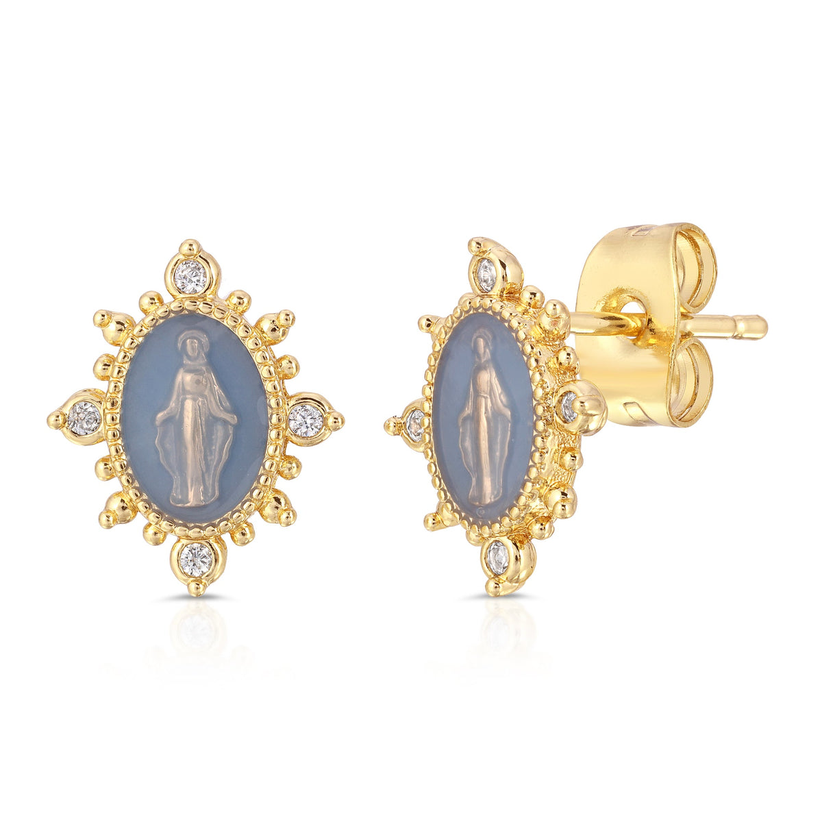 Lady Lourdes Stud - French Blue by Joy Dravecky
