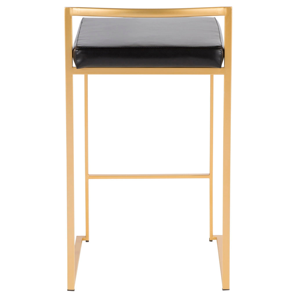 Fuji - Contemporary / Glam Design Counter Stool (Set of 2) by Unique Piece Furniture